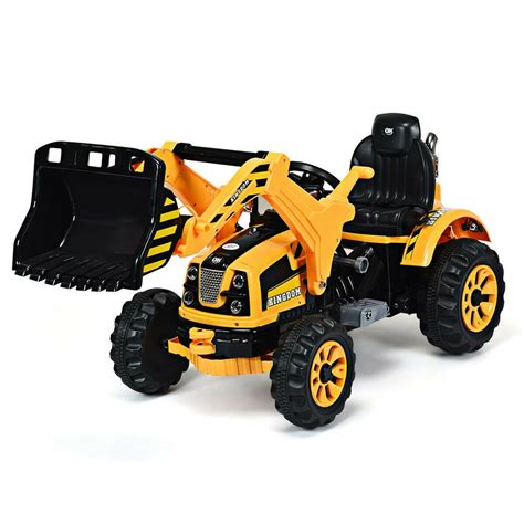 12v ride on excavator toy